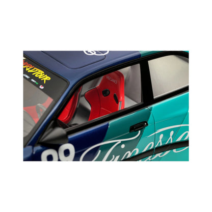 Otto 2024 BMW E36 M3 Khyzyl Saleem "My Kyza" Blue & Green 1:18