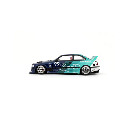 Otto 2024 BMW E36 M3 Khyzyl Saleem "My Kyza" Blue & Green 1:18
