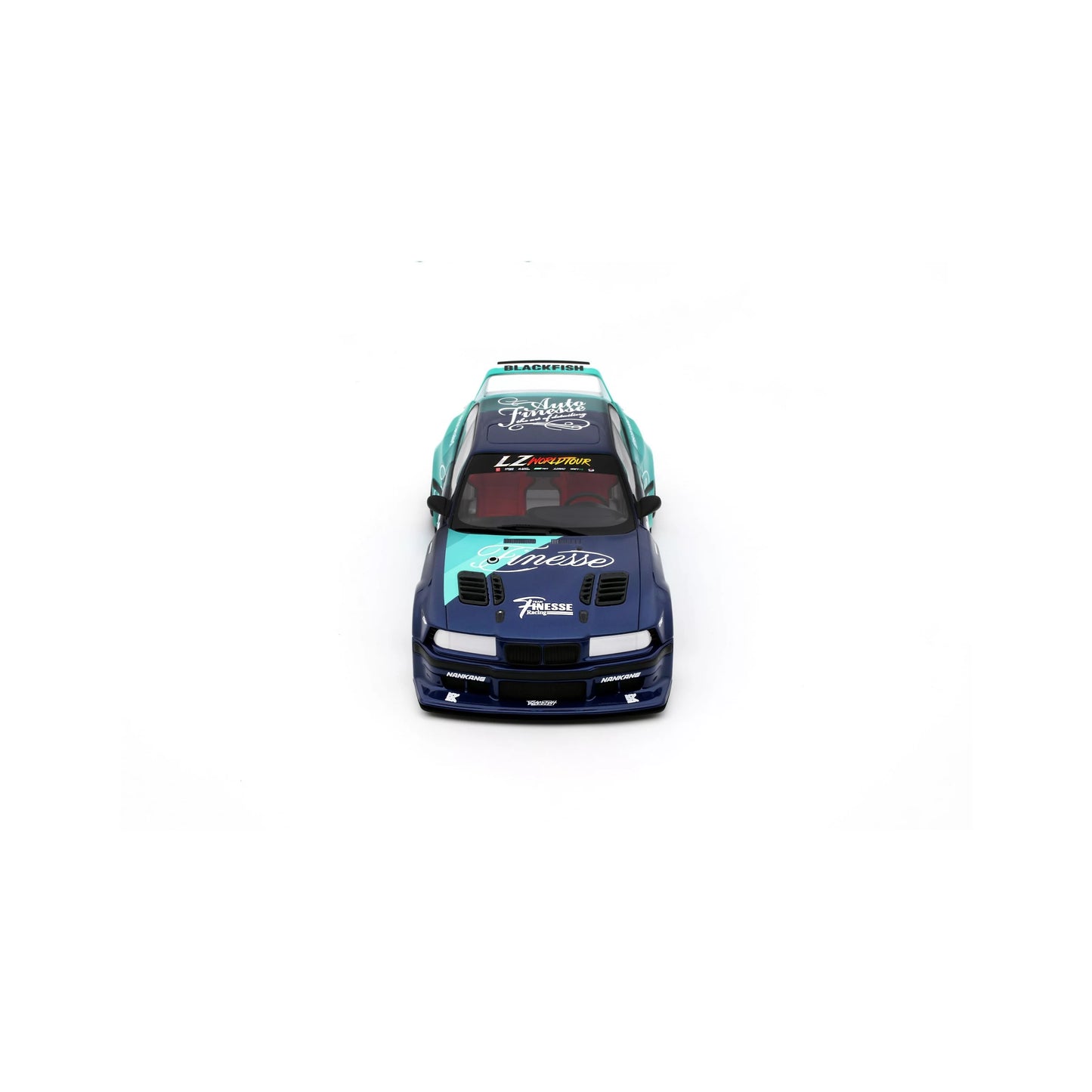 Otto 2024 BMW E36 M3 Khyzyl Saleem "My Kyza" Blue & Green 1:18
