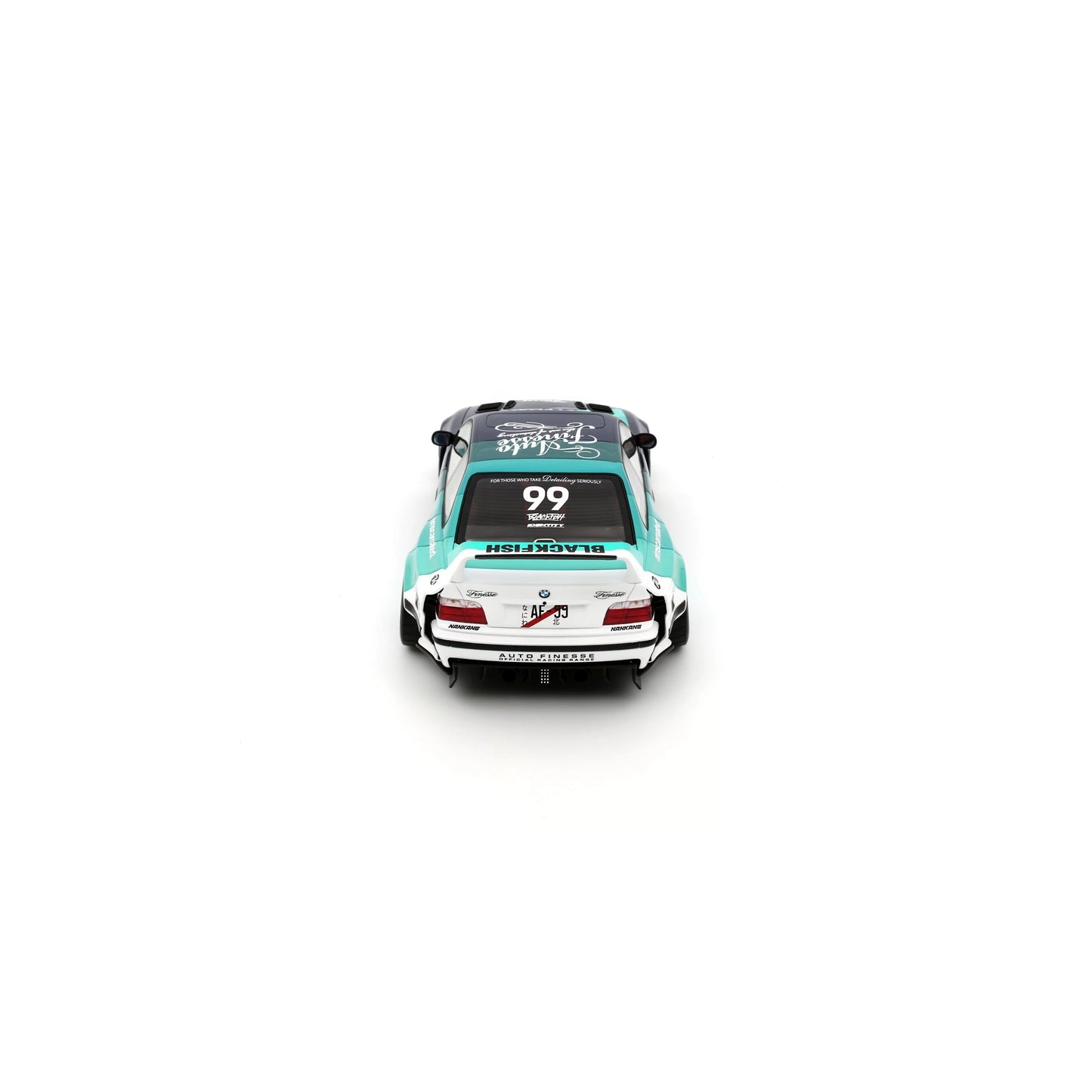 Otto 2024 BMW E36 M3 Khyzyl Saleem "My Kyza" Blue & Green 1:18