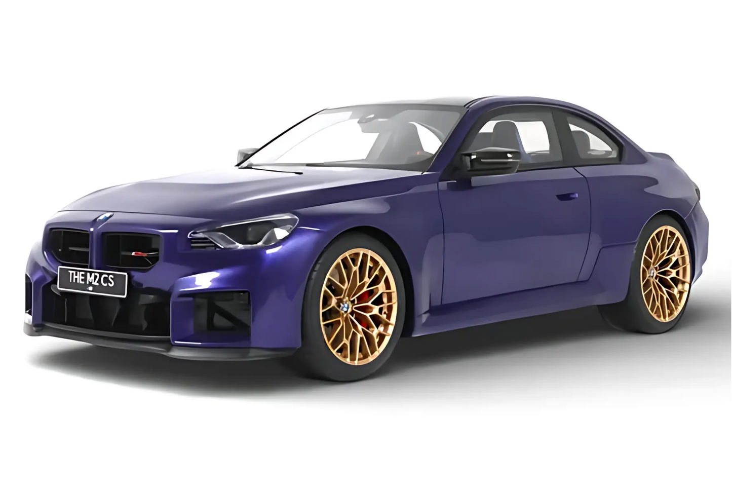 GT Spirit 2025 BMW M2 (G87) Coupe Individual Velvet Blue Metallic 1:18