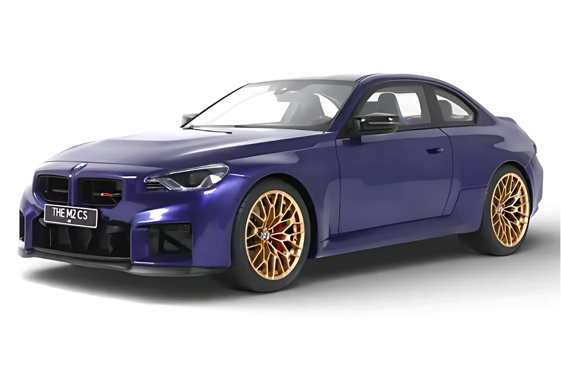 GT Spirit 2025 BMW M2 (G87) Coupe Individual Velvet Blue Metallic