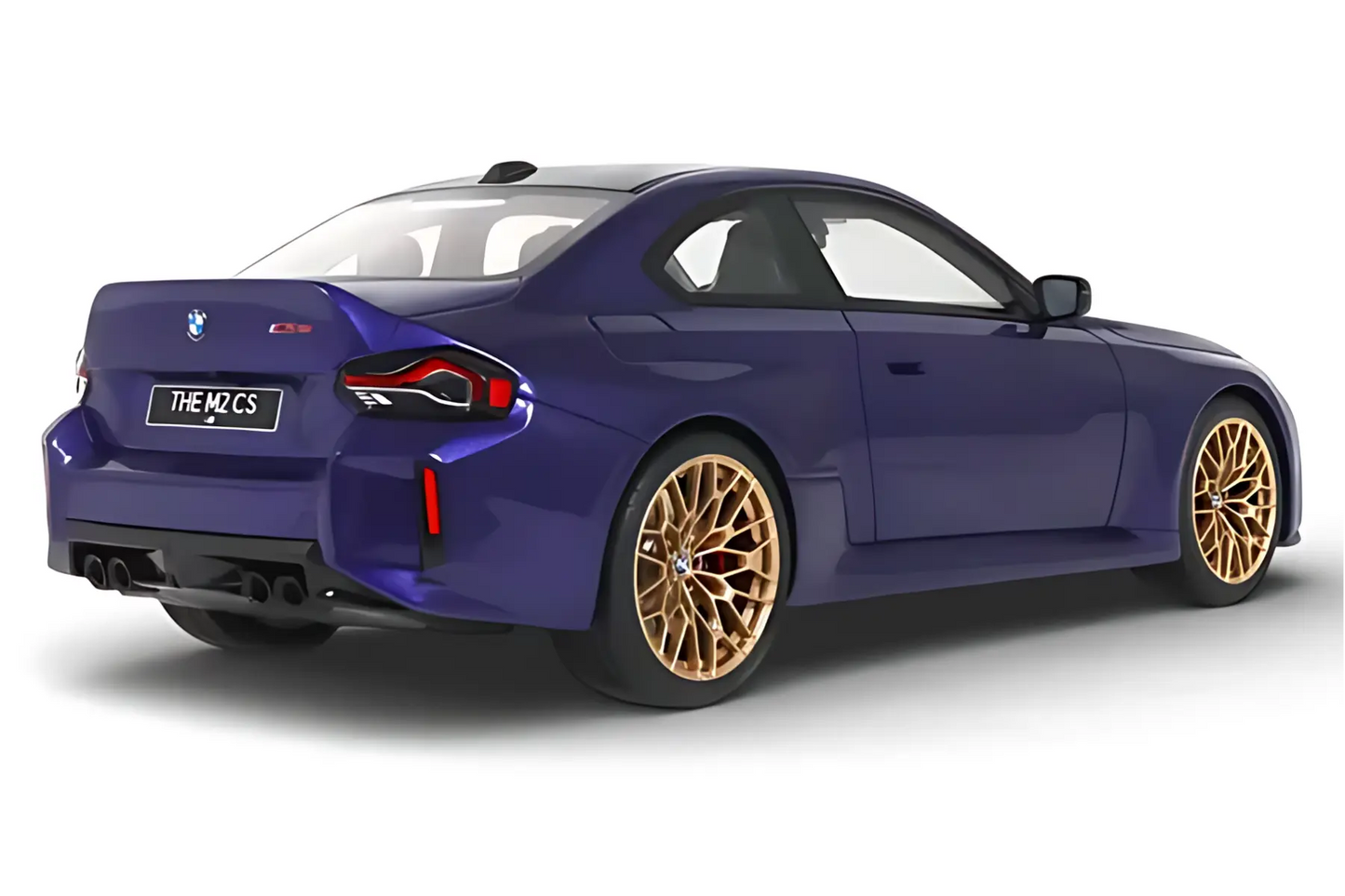 GT Spirit 2025 BMW M2 (G87) Coupe Individual Velvet Blue Metallic 1:18
