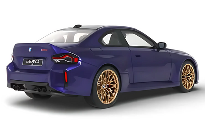 GT Spirit 2025 BMW M2 (G87) Coupe Individual Velvet Blue Metallic 1:18