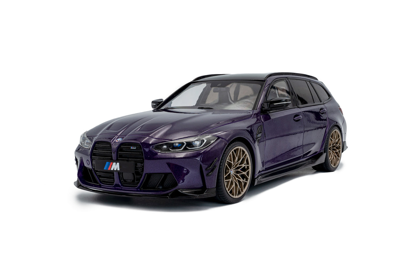 Solido 2024 BMW M3 M-Performance G81 Touring Wagon Twilight Purple Pearl 1:18