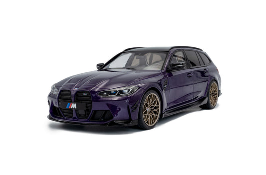Solido 2024 BMW M3 M-Performance G81 Touring Wagon Twilight Purple Pearl 1:18