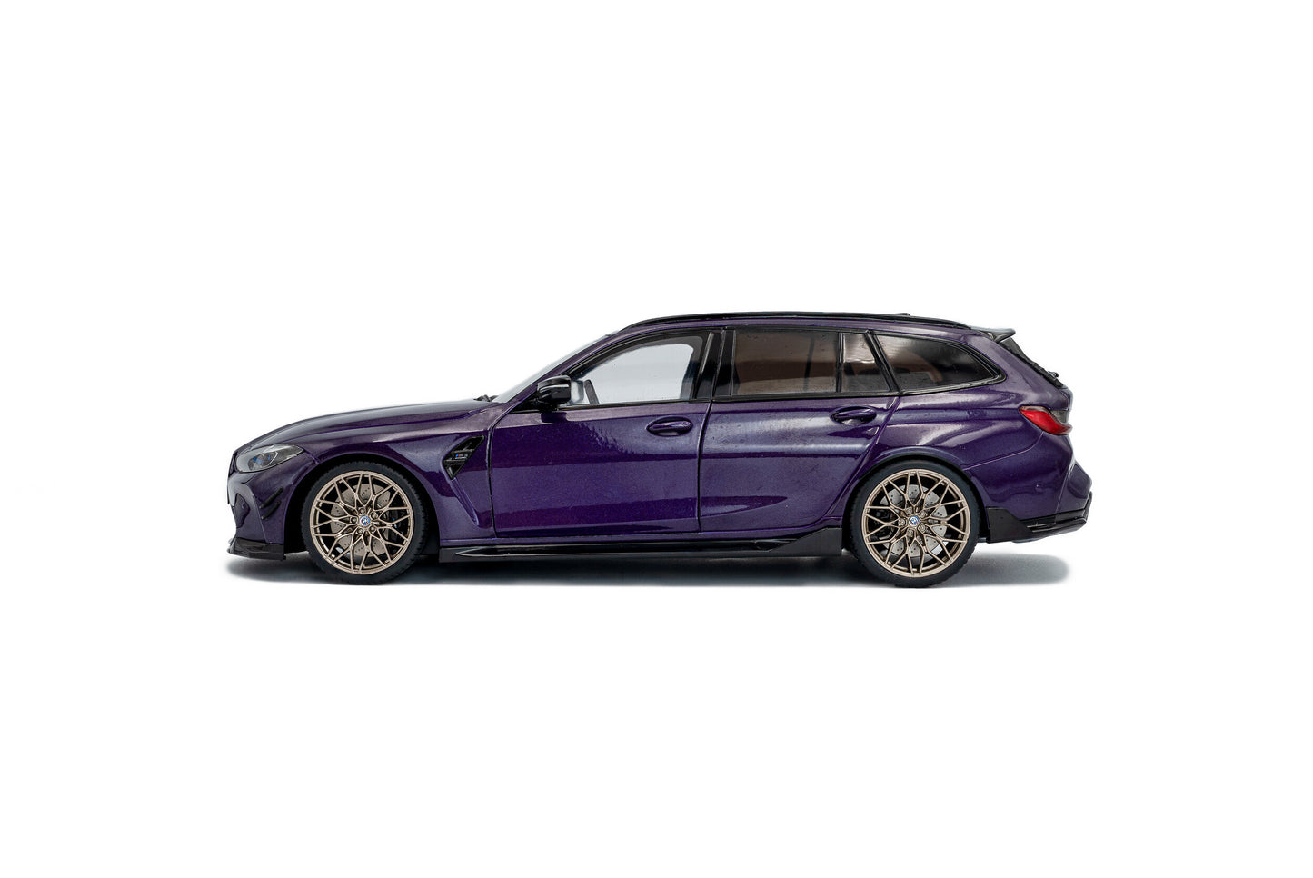 Solido 2024 BMW M3 M-Performance G81 Touring Wagon Twilight Purple Pearl 1:18