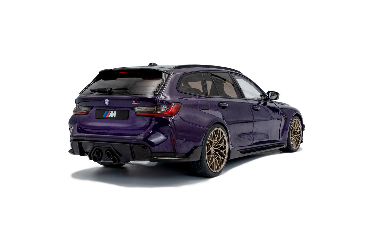 Solido 2024 BMW M3 M-Performance G81 Touring Wagon Twilight Purple Pearl 1:18