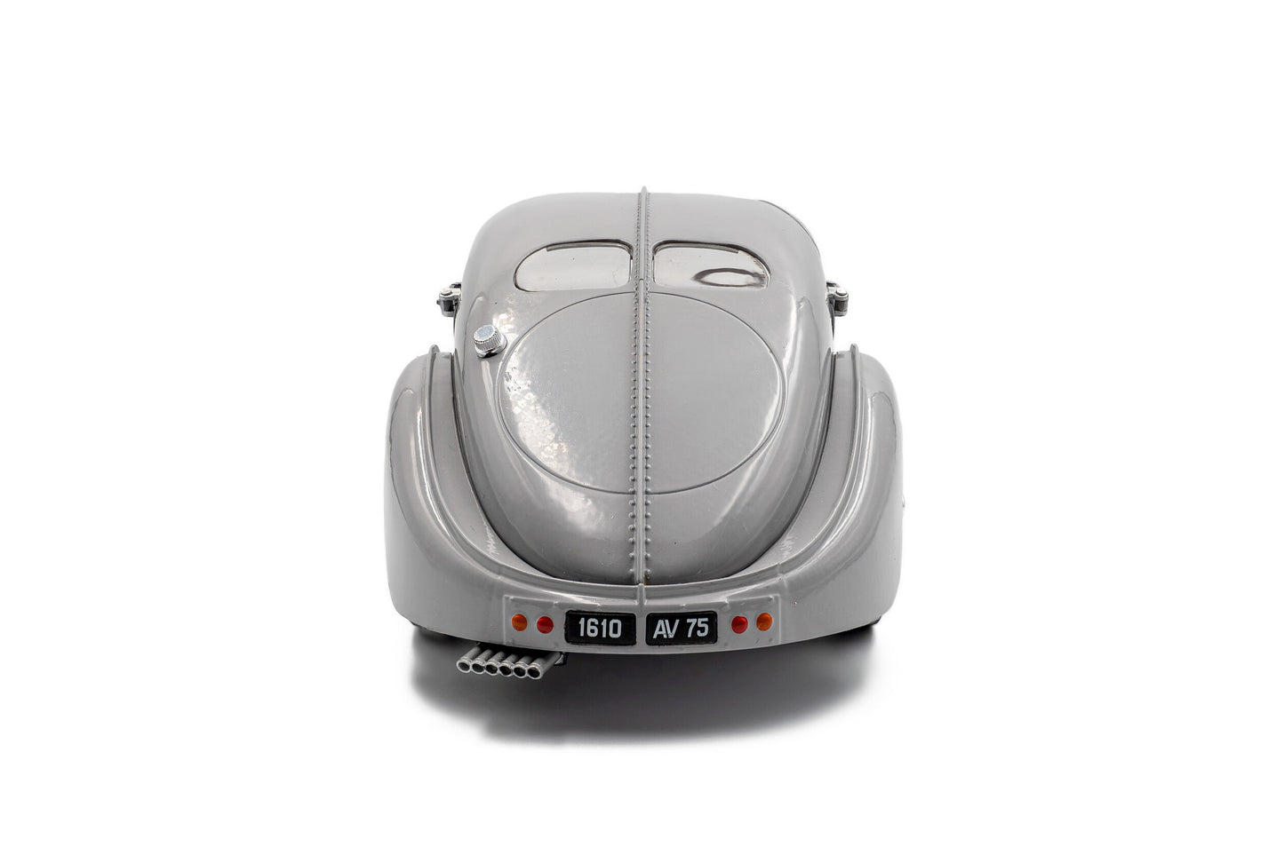 Solido 1937 Bugatti Atlantic Type 57 SC Matte Silver 1:18