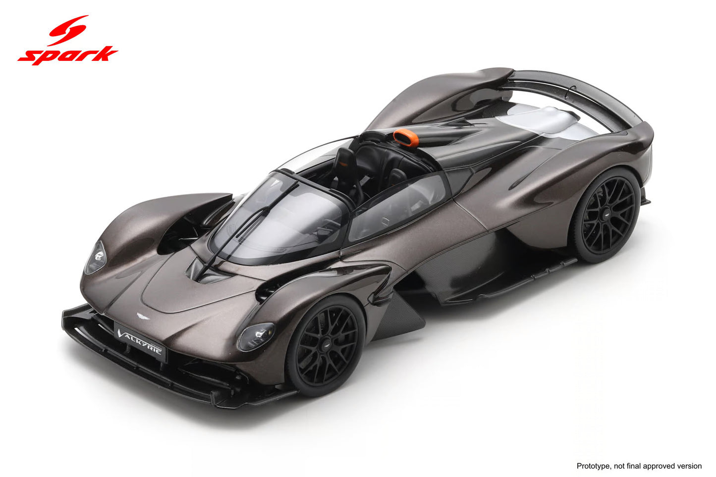 Spark-Model 2024 Aston Martin Valkyrie Spyder Grey metallic 1:18