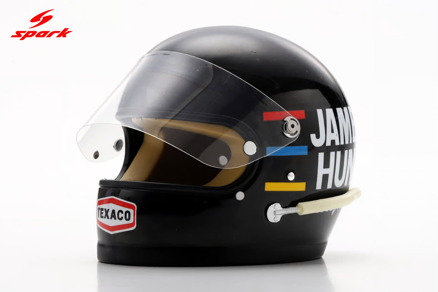 Spark-Model Mclaren F1 Team James Hunt Helmet Formula 1 World Chamption 1976 1:5