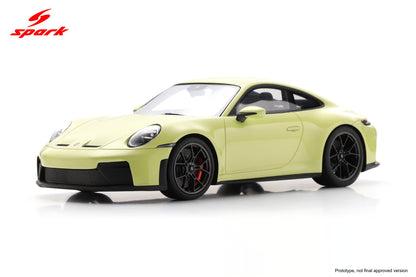 Spark-Model 2025 Porsche 911 (992.2) GT3 Touring Cartagena Yellow 1:18 WITH DISPLAY
