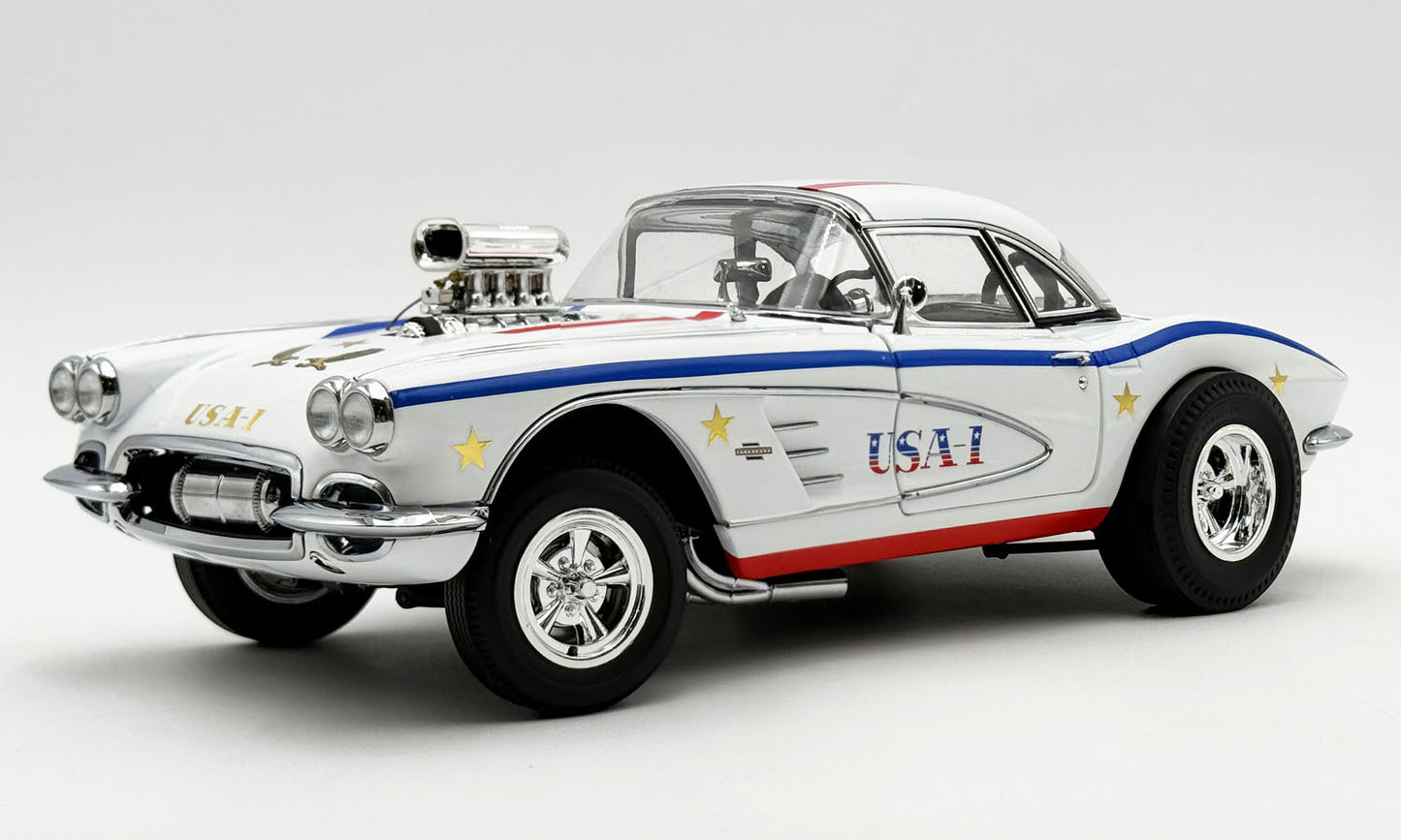GT Spirit 1961 Chevy Corvette C1 Gasser USA-1 1:18