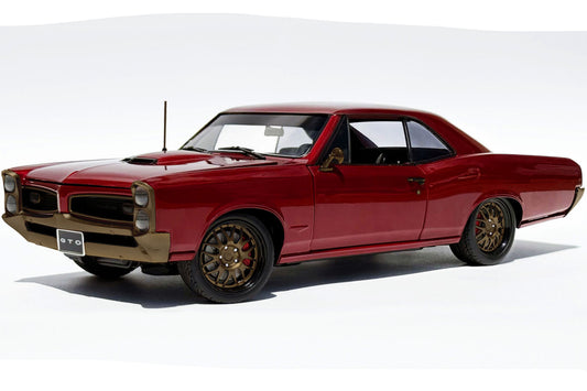 Acme 1966 Pontiac GTO Streetfighter Red Pearl 1:18