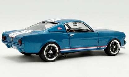 Acme 1965 Ford Shelby Mustang GT350R Crazy Horse USA 250th Anniversary Guardsman Blue 1:18