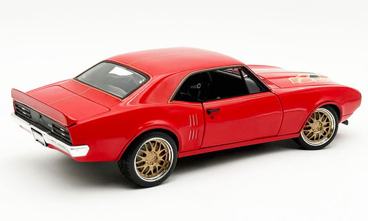 Acme 1967 Pontiac Firebird Street Fighter Fire Chicken Buccaneer Red 1:18