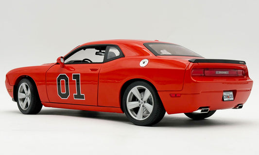 Acme 2010 Dodge Challenger SRT-8 "The General" Orange 1:18