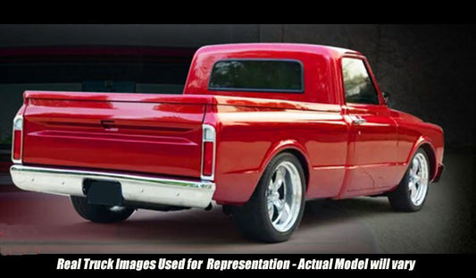 Acme 1967 Chevrolet C-10 Custom Showtime Pickup Truck Deep Candy Red 1:18