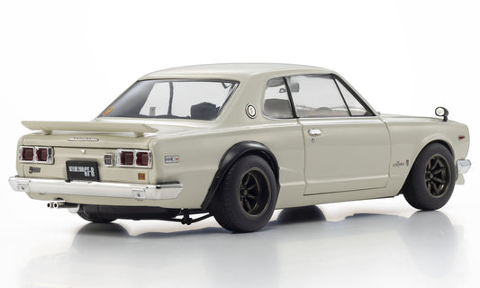 Kyosho Nissan Skyline 2000 GT-R (KPGC10) Modified White 1:18