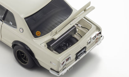 Kyosho Nissan Skyline 2000 GT-R (KPGC10) Modified White 1:18