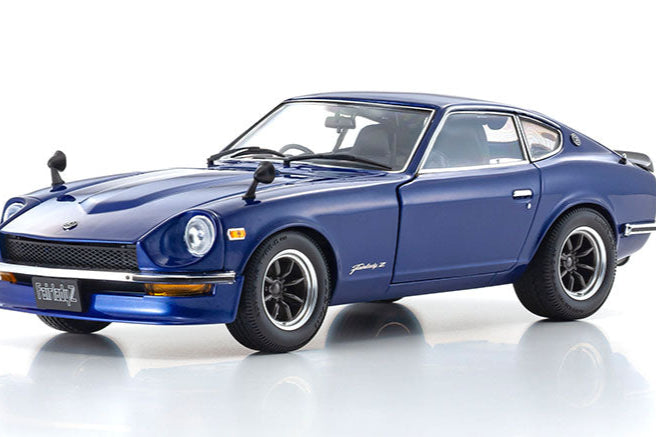Kyosho Nissan Fairlady Z-L S30 RHD Blue Metallic 1:18
