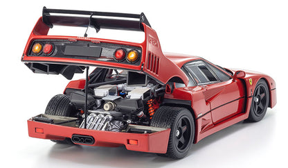 Kyosho Ferrari F40 Lightweight LM Wing Rossa Corsa Red 1:18
