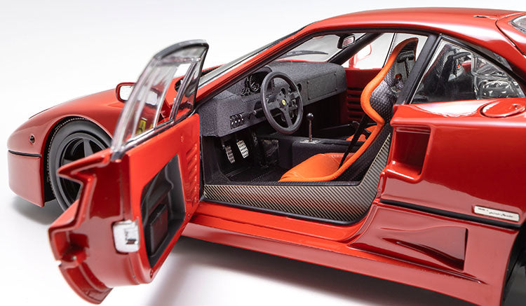 Kyosho Ferrari F40 Lightweight LM Wing Rossa Corsa Red 1:18