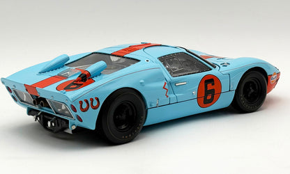 Shelby Collectibles 1966 Ford Gt40 MkII #6 Outlaw Gulf Blue & Orange 1:18
