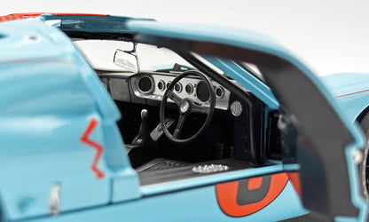 Shelby Collectibles 1966 Ford Gt40 MkII #6 Outlaw Gulf Blue & Orange 1:18