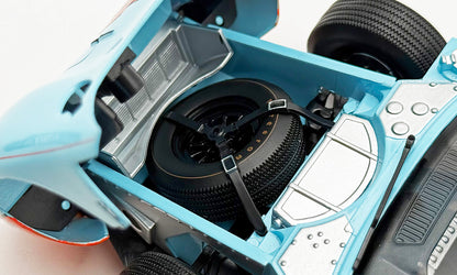 Shelby Collectibles 1966 Ford Gt40 MkII #6 Outlaw Gulf Blue & Orange 1:18