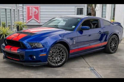 Shelby Collectibles 2013 Ford Shelby Mustang GT500 "Superman" Deep Impact Blue 1:18