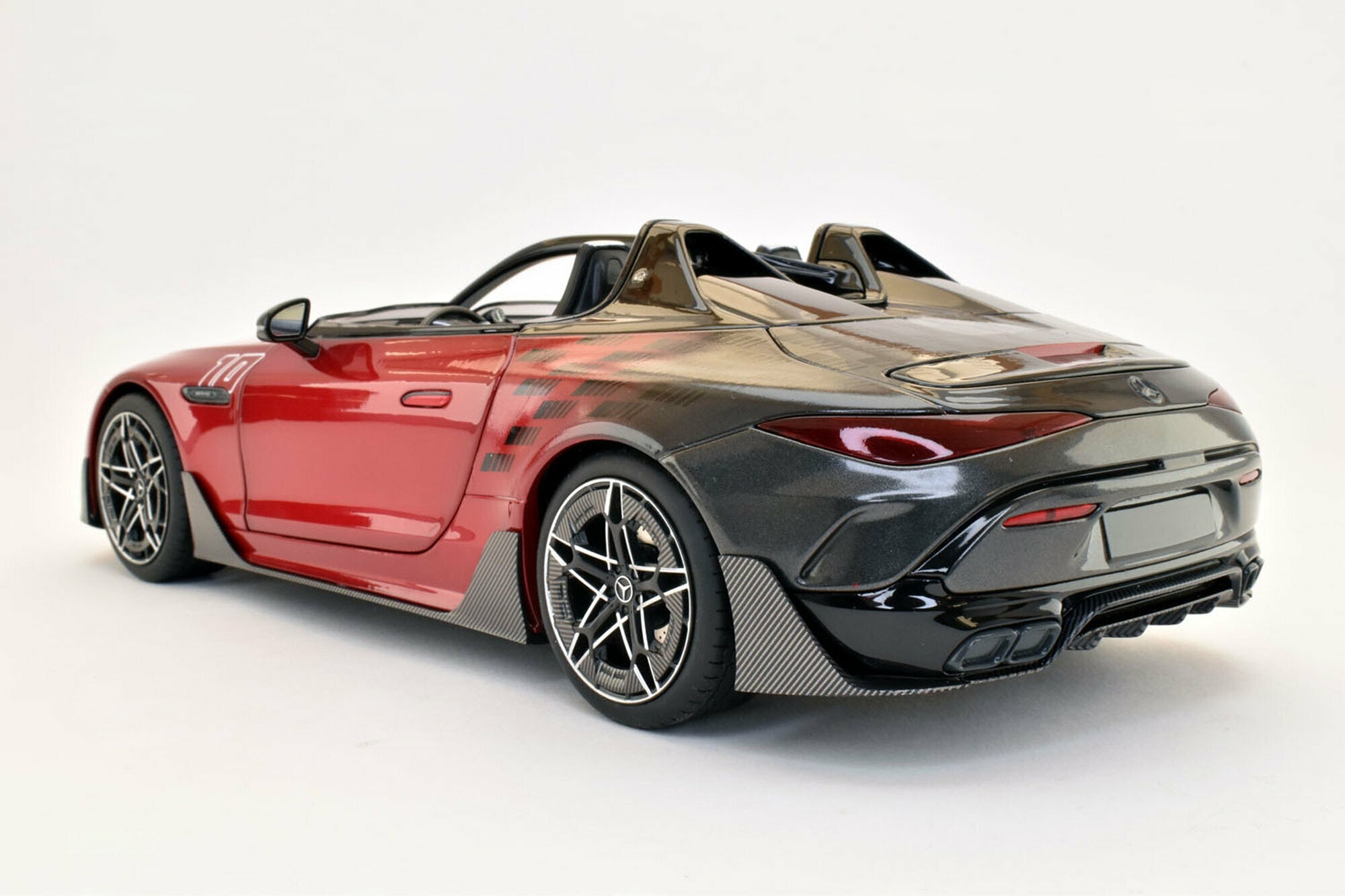 NZG 2025 Mercedes Benz AMG Purespeed SL63 Red 1:18 DEALER EDITION