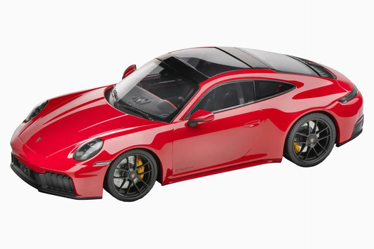 Minichamps 2025 Porsche 911 992.2 Carrera GTS Carmine Red 1:18 DEALER EDITION