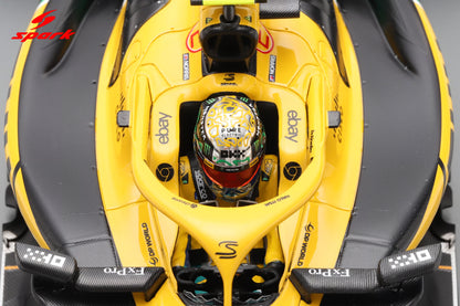 Spark-Model Mclaren F1 Team MCL38 Lando Norris 4th Monaco GP 2024 1:18