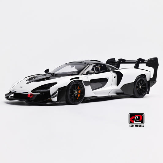 LCD Mclaren Senna GTR White 1:18