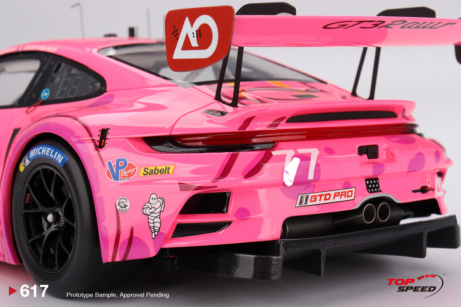 Topspeed Porsche 911 GT3 R (992) #77 Roxy AO Racing 2024 IMSA Road