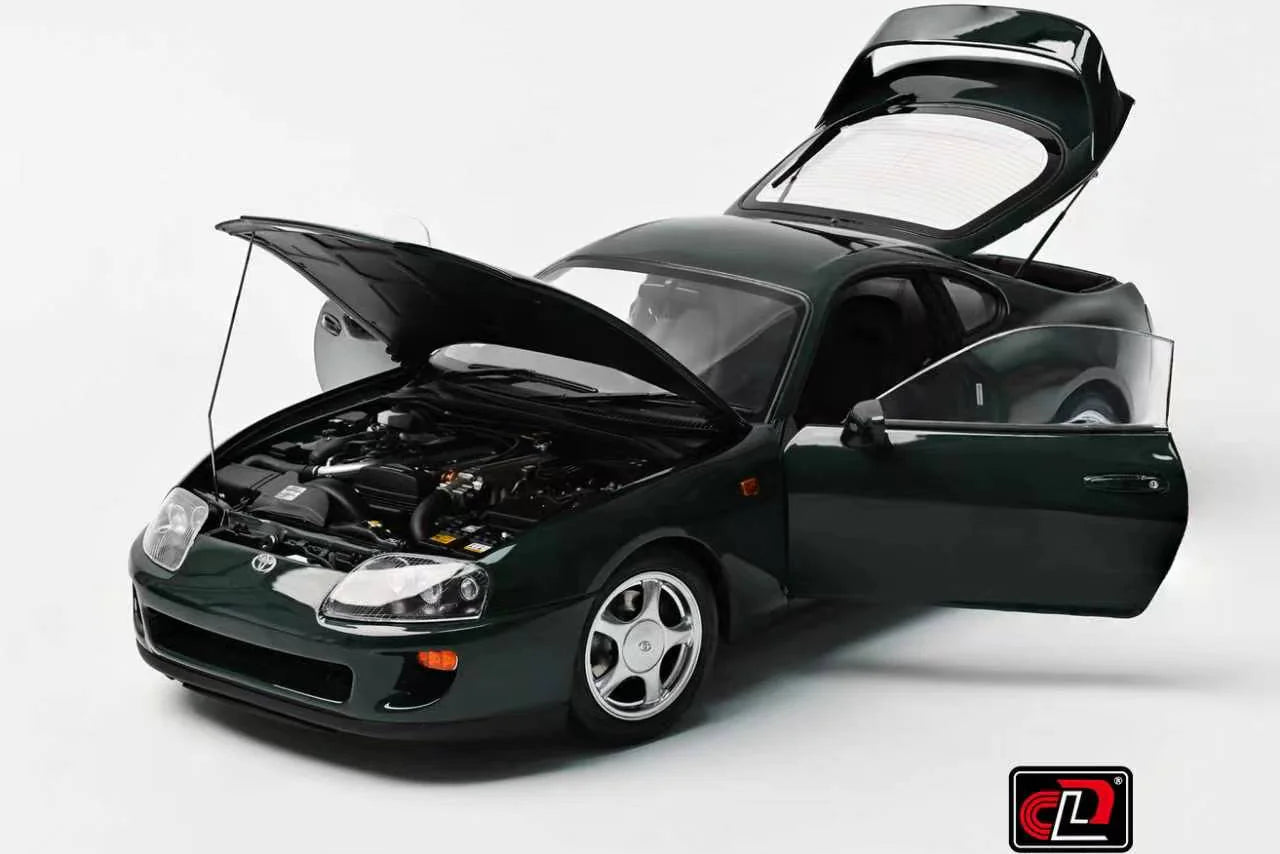 LCD Toyota Supra A80 Dark Green Metallic 1:18