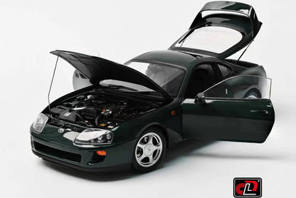 LCD Toyota Supra A80 Dark Green Metallic 1:18