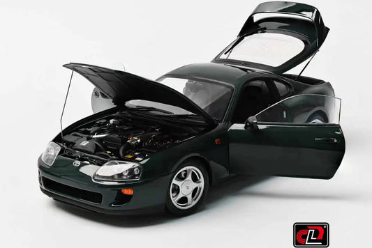 LCD Toyota Supra A80 Dark Green Metallic 1:18