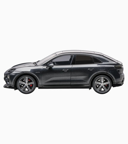 Norev 2024 Porsche Macan Turbo (H2) Volcano Grey DEALER EDITION 1:18