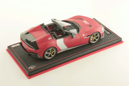 MR-Models 2025 Ferrari 12Cilindri Spider Rosso Racing Matte Red 1:18