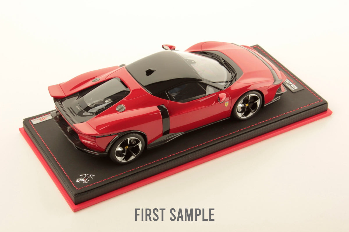 MR-Models 2025 Ferrari 849 Testarossa Rosso Fiammante (Flaming Red) 1:18