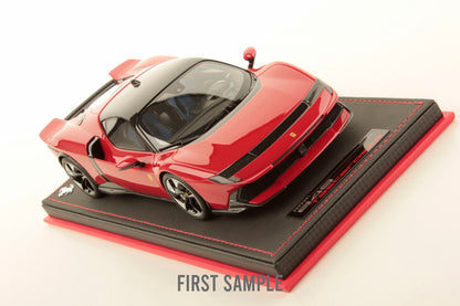 MR-Models 2025 Ferrari 849 Testarossa Rosso Fiammante (Flaming Red) 1:18