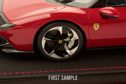 MR-Models 2025 Ferrari 849 Testarossa Rosso Fiammante (Flaming Red) 1:18