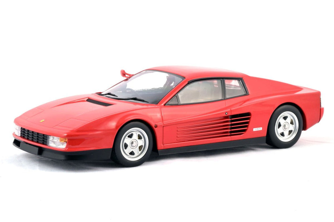 Ferrari Testarossa Monospecchio 1984 - Miniature 1/18 KK Scale Models - Rouge 180501R