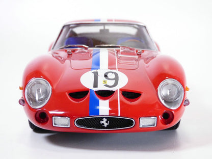 KK Scale 1962 Ferrari 250 GTO #19 24hr Le Mans 1962 Red 1:18
