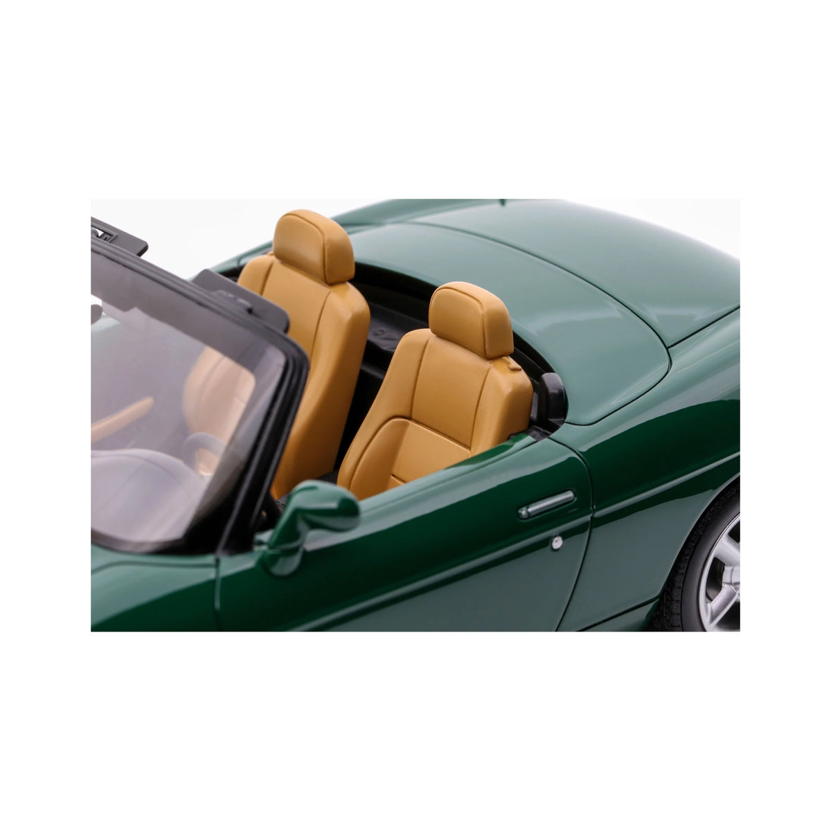 Otto 1998 Fiat Barchetta Limited Edition Stelvio Green 1:18