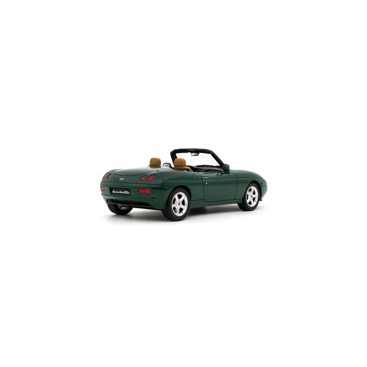 Otto 1998 Fiat Barchetta Limited Edition Stelvio Green 1:18