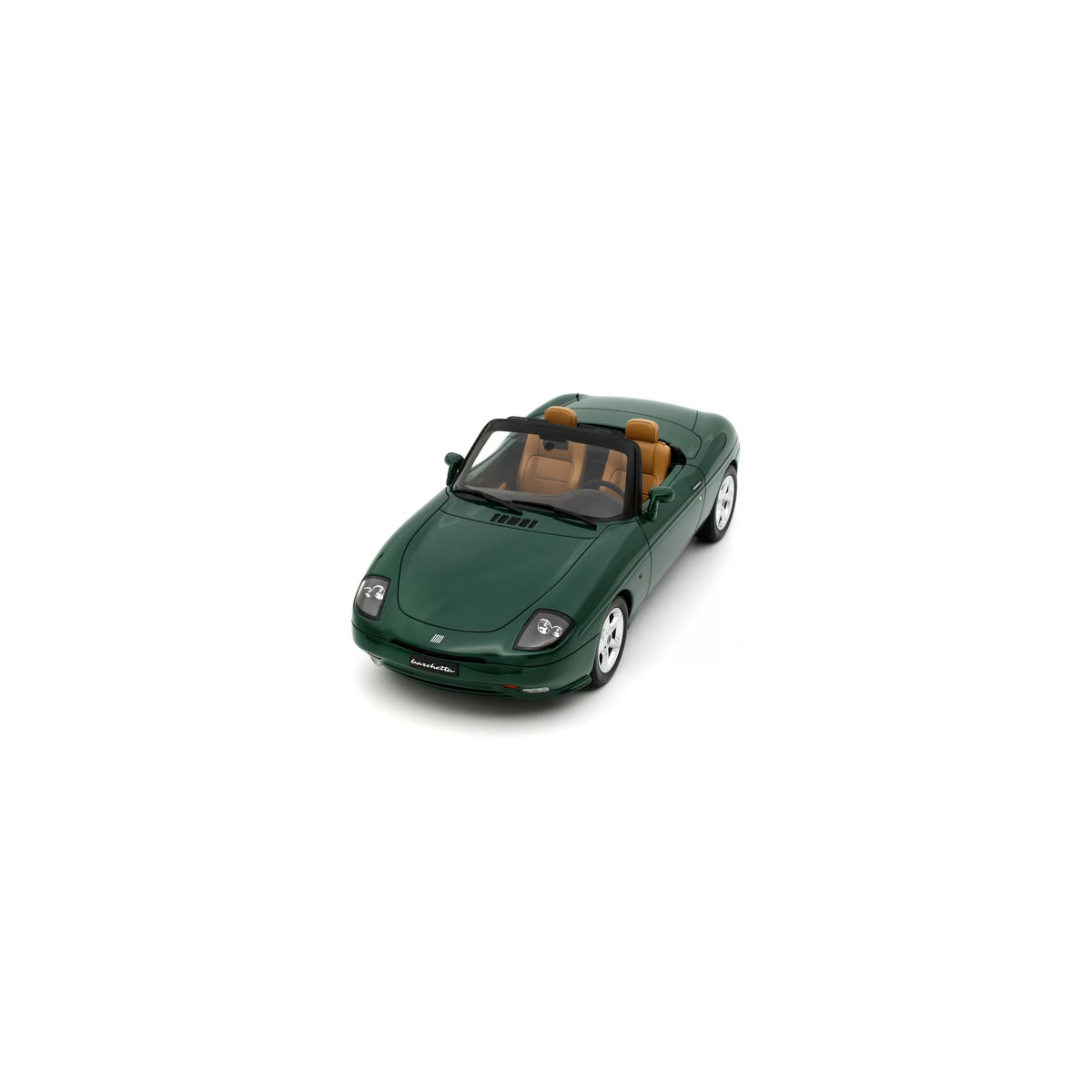 Otto 1998 Fiat Barchetta Limited Edition Stelvio Green 1:18