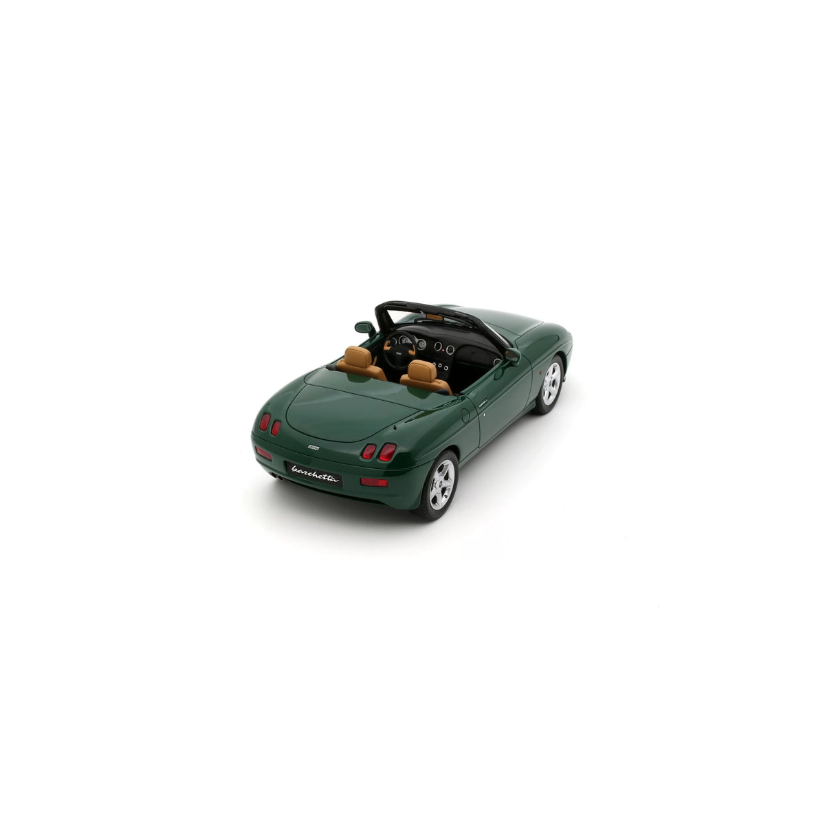 Otto 1998 Fiat Barchetta Limited Edition Stelvio Green 1:18